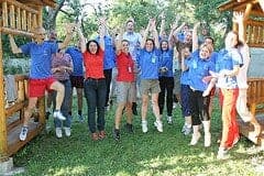 Team Spirit at Corporate Picnic