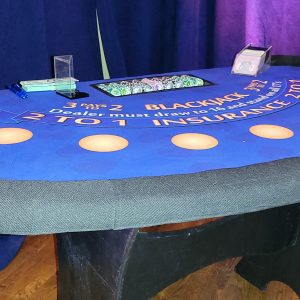 Black Jack Table rental from CoCo Events