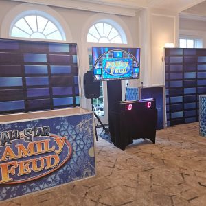 Family Feud game show setup