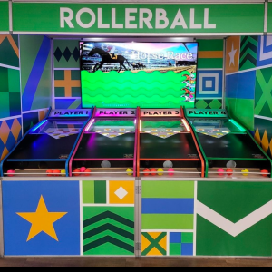 Rollerball game rental