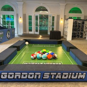 Soccer pool customized for event