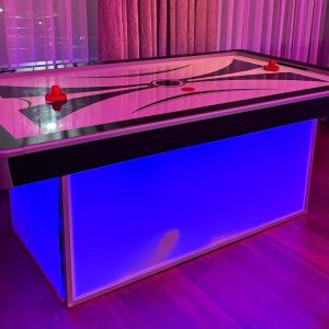 LED Air Hockey table rental