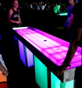 Shuffleboard Event LED Shuffleboard - Coco Events | Nationwide Event Production